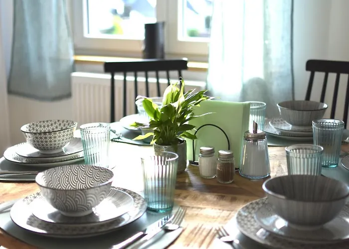 White Midsommar - Stilvolle Wohnung, 3 Schlafzimmer, Wohnzimmer, Kueche